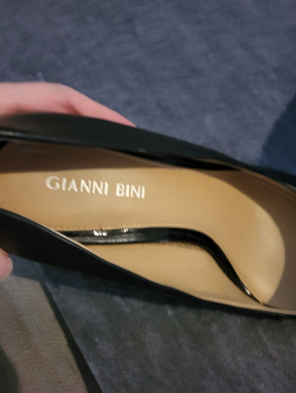 Gianni Bini Black Platform Stiletto Pumps - Picture 6 of 6